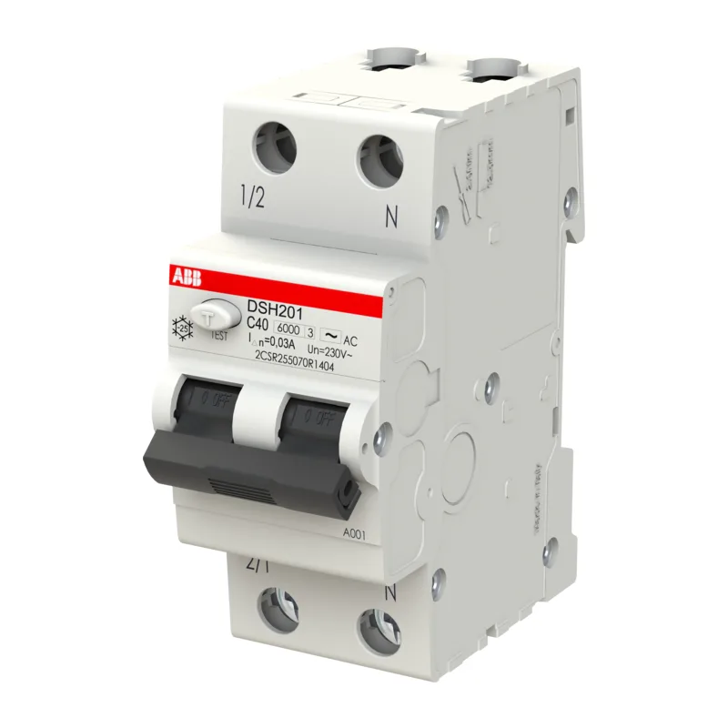 ABB DSH201 C40 AC30 Диффавтомат 1P+N 40A 30mA (AC) хар. C 3