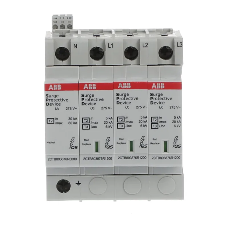 ABB Ограничитель перенапряжения УЗИП OVR T2-T3 3N 20-275 P TS QS 2