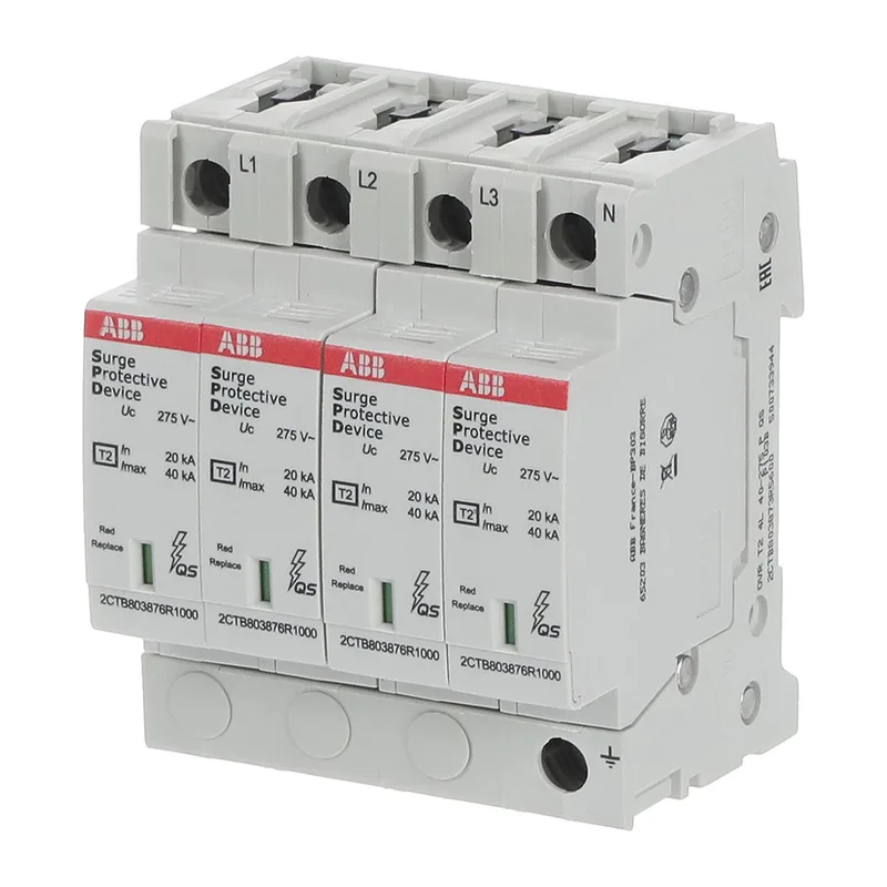 ABB Ограничитель перенапряжения УЗИП OVR T2 4L 40-275 P QS 3