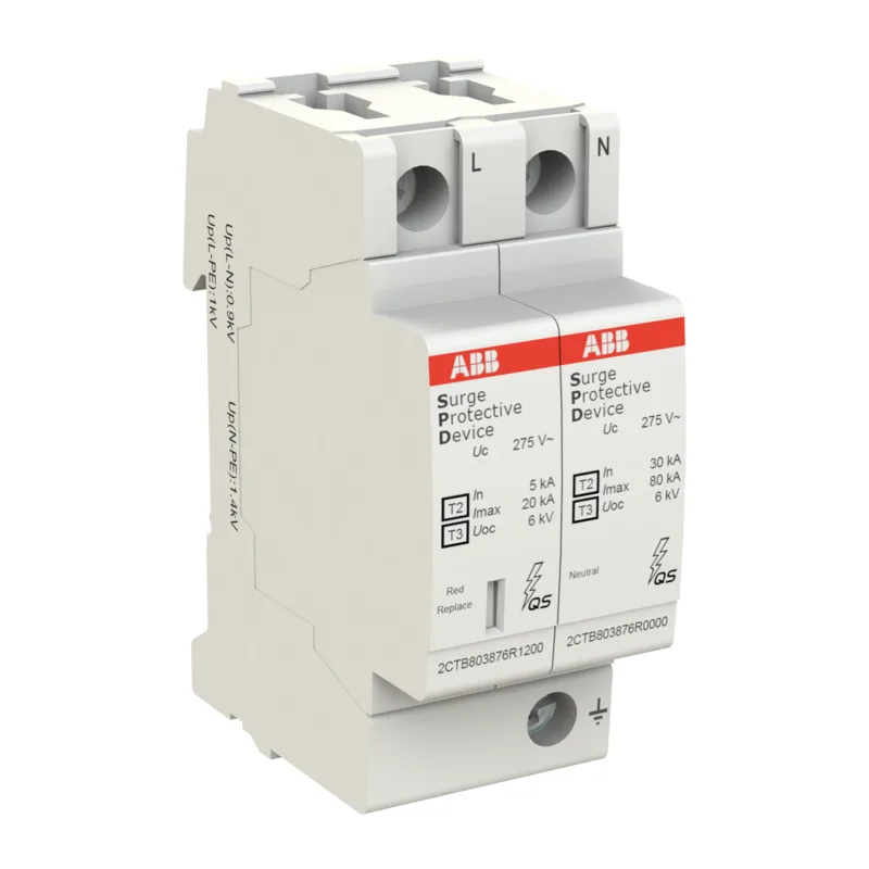 ABB Ограничитель перенапряжения УЗИП OVR T2-T3 1N 20-275 P QS 4