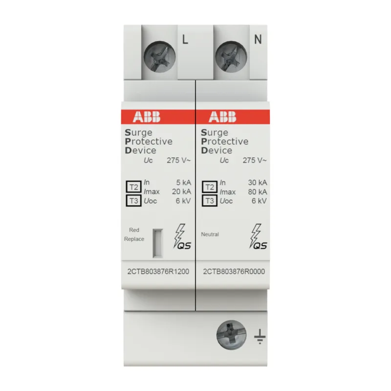 ABB Ограничитель перенапряжения УЗИП OVR T2-T3 1N 20-275 P QS
