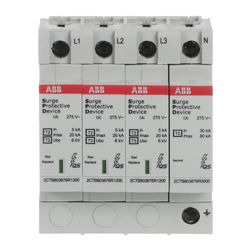 ABB Ограничитель перенапряжения УЗИП OVR T2-T3 3N 20-275 P QS 2