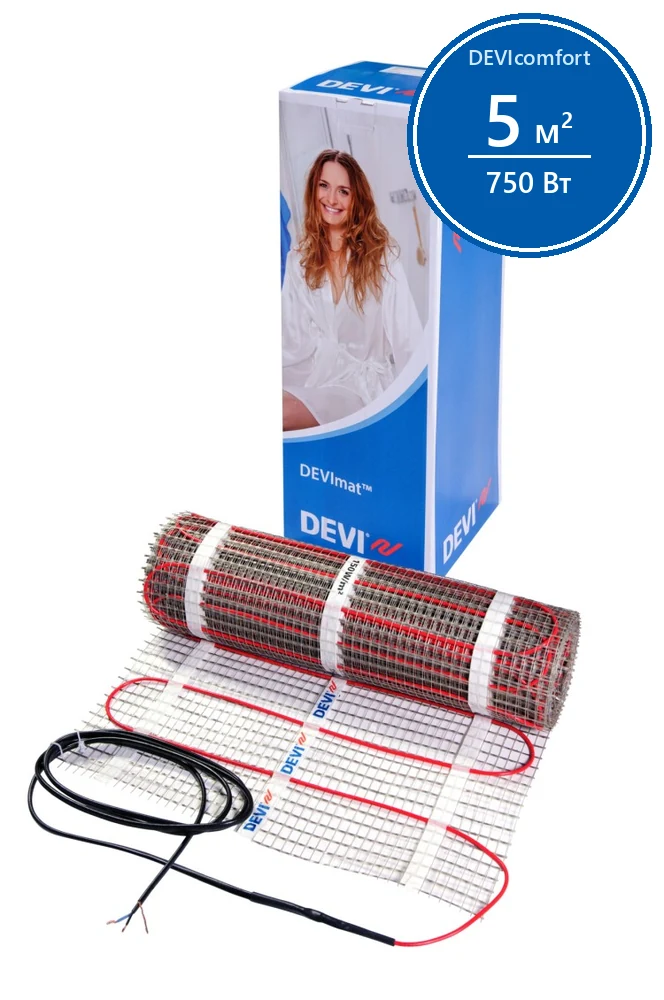 DEVIcomfort 150T (DTIR-150) - мат Devi 5 м²
