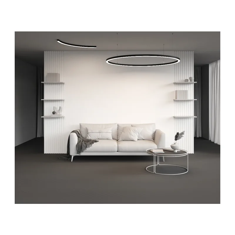 Радиусный профиль 35x35 D1500мм 1/4 круга черный Maytoni ALM-3535R-B-D-90°-1.5M 5