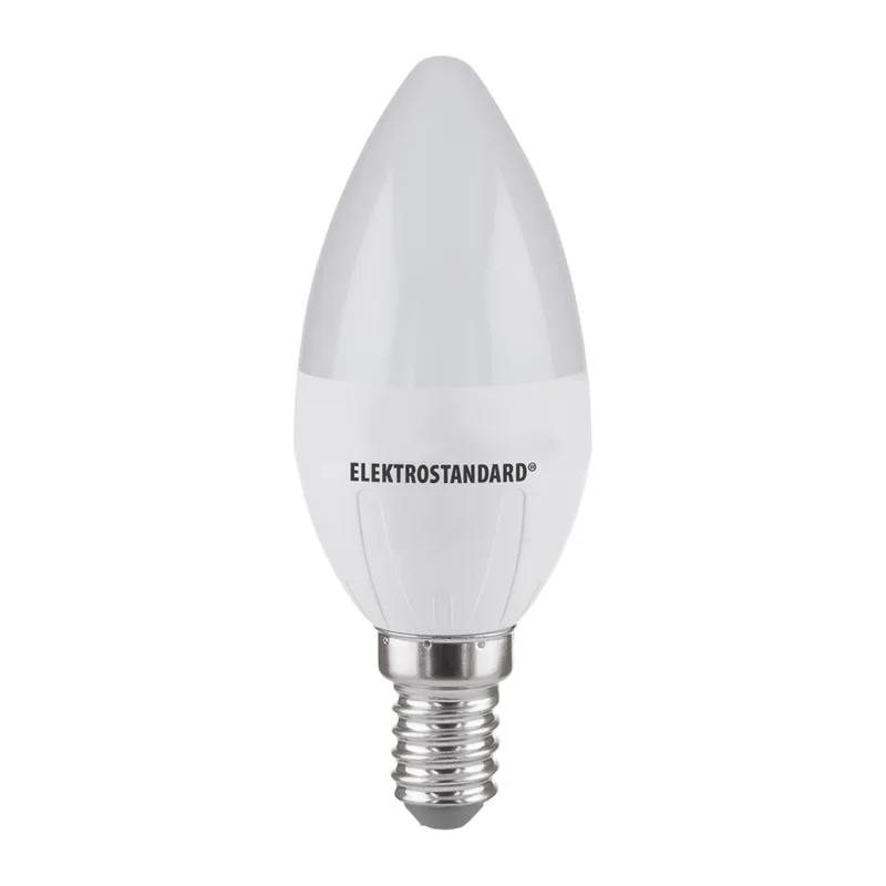 Светодиодная лампа "Свеча" C37 6W 3300K E14 BLE1421 Elektrostandard 2