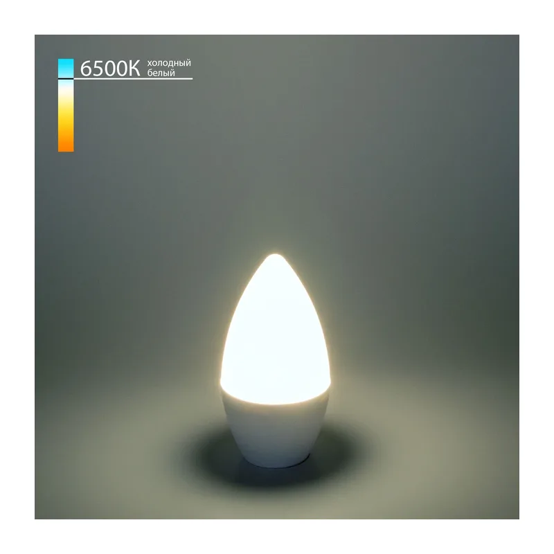 Свеча СD LED C37 6W 6500K E14 BLE1423 Elektrostandard