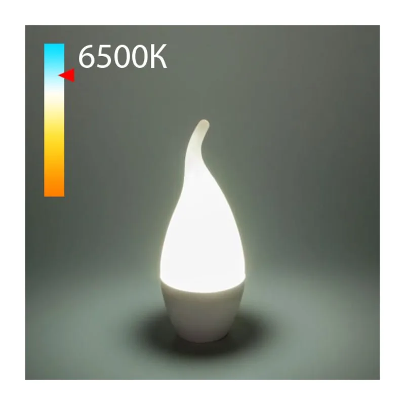 Светодиодная лампа "Свеча на ветру" CA37 8W 6500K E14 BLE1433 Elektrostandard