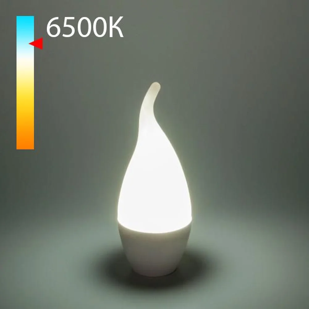 Светодиодная лампа "Свеча на ветру" CA37 8W 6500K E14 BLE1433 Elektrostandard