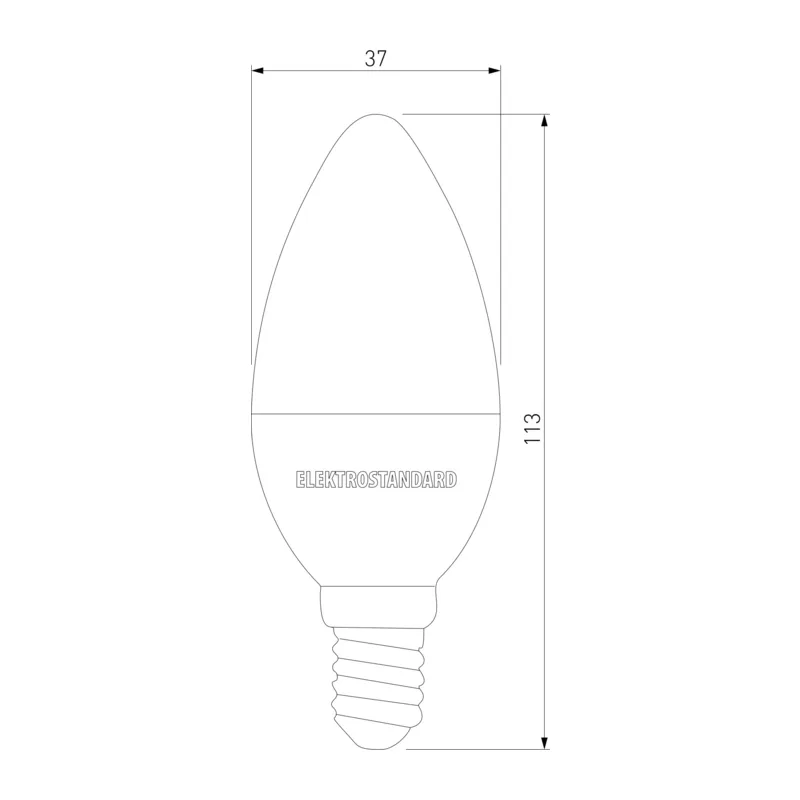 Умная светодиодная лампа BLE1438 Elektrostandard 2