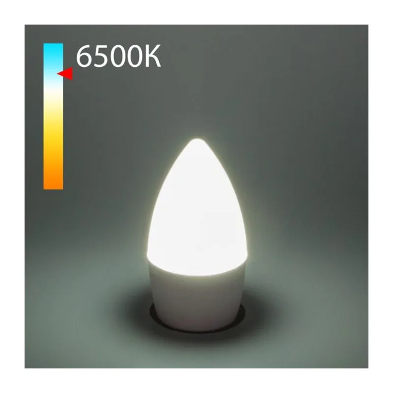 Светодиодная лампа "Свеча" C37 8W 6500K E27 BLE2724 Elektrostandard
