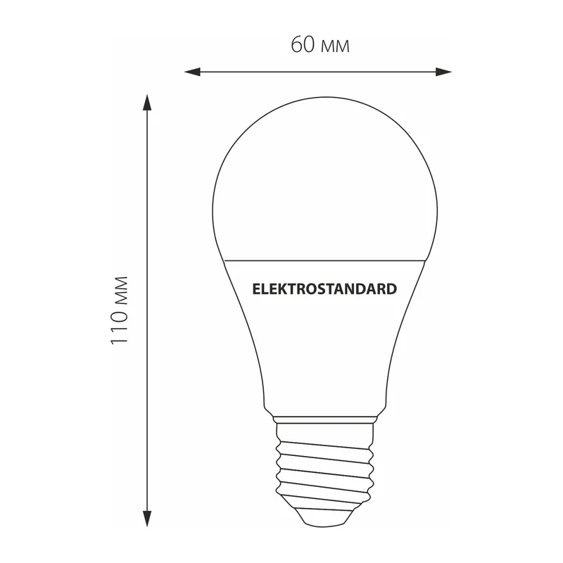 Светодиодная лампа A60 17W 4200K E27 BLE2741 Elektrostandard 2