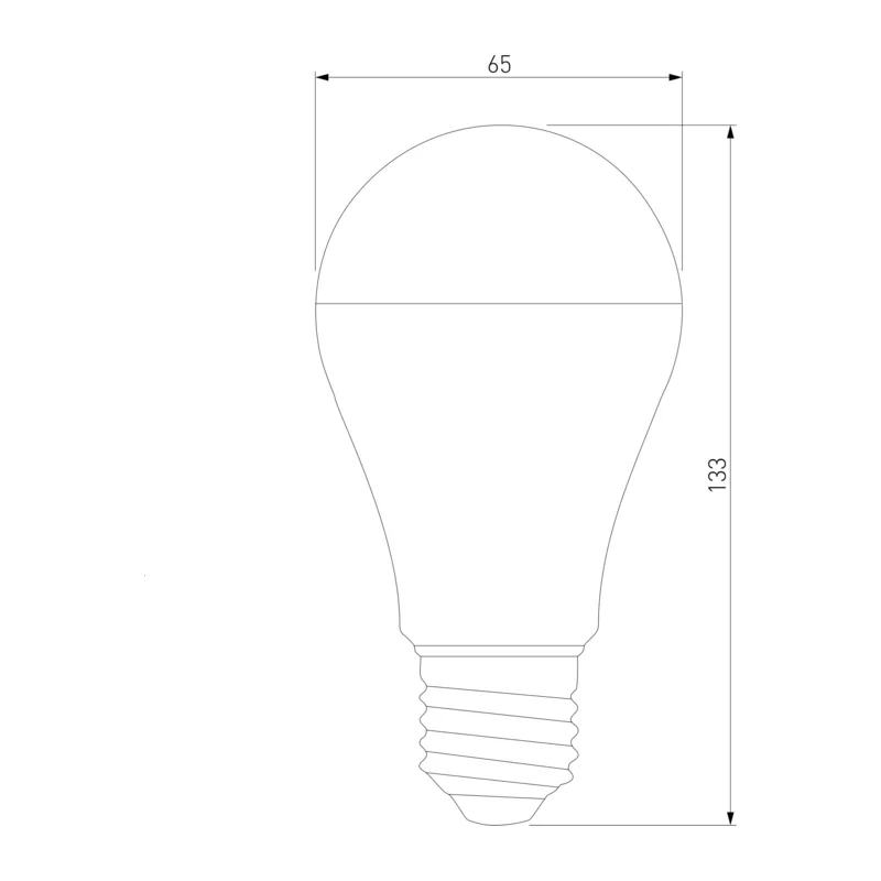 Светодиодная лампа Classic LED D 20W 6500K E27 А65 BLE2744 Elektrostandard 2