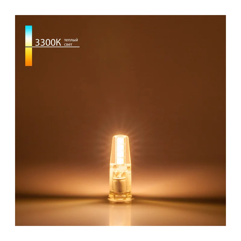 Светодиодная лампа JC 3W 12V 360° 3300K G4 BLG411 Elektrostandard