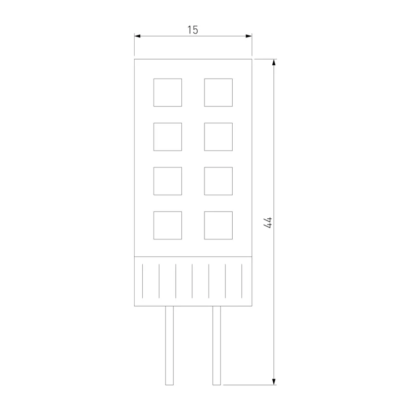 Светодиодная лампа JC 5W 220V 3300K G4 BLG414 Elektrostandard 2