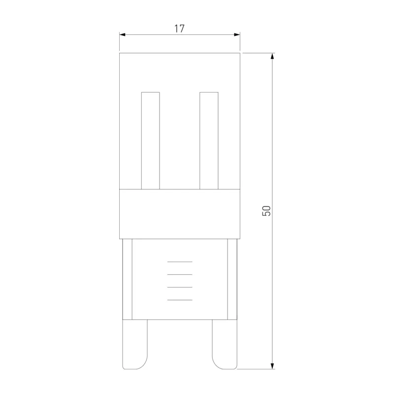 Светодиодная лампа JCD 7W 220V 3300K G9 BLG901 Elektrostandard 2
