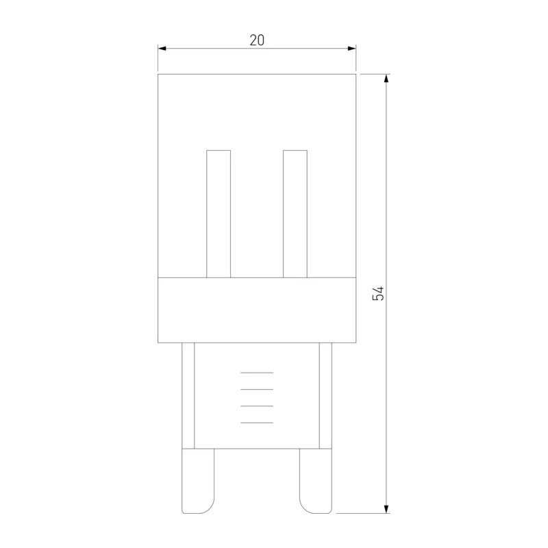 Светодиодная лампа JCD 9W 220V 4200K G9 BLG904 Elektrostandard 2