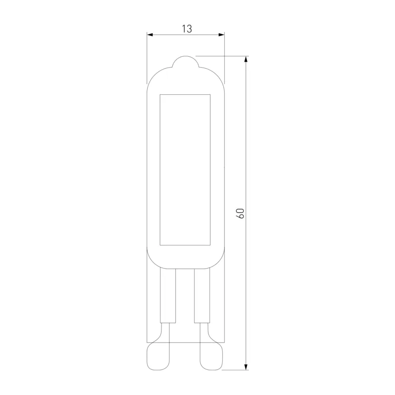 Светодиодная лампа G9 LED 5W 220V 4200K стекло BLG915 Elektrostandard 2