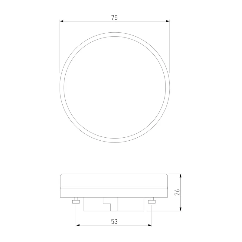 Светодиодная лампа GX53 12W 4200К GX53 BLGX5305 Elektrostandard 2