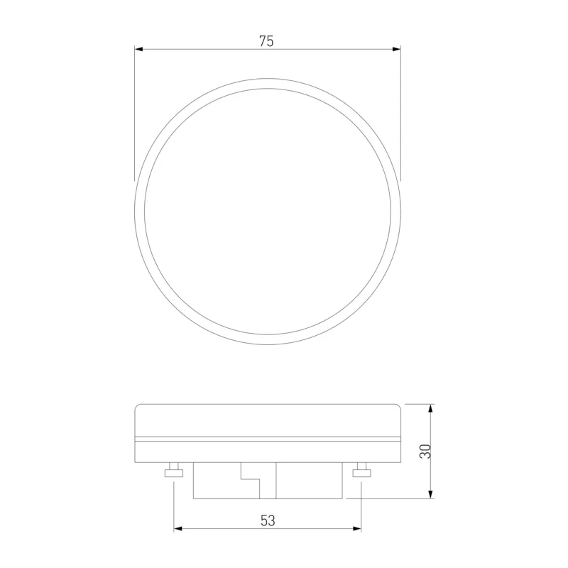 Светодиодная лампа GX53 LED PC 15W 3300K BLGX5313 Elektrostandard 2
