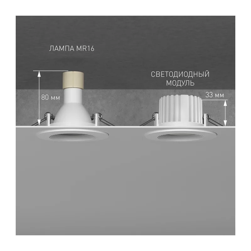 Умный светодиодный модуль 7W 2700-6500K 113° CCT+DIM (BMGU1005) BMGU1005 Elektrostandard 4