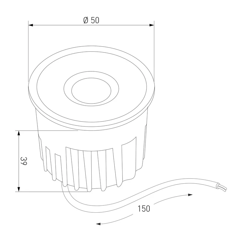 Светодиодный модуль 9W 3000K 60° BMGU1006 Elektrostandard 3