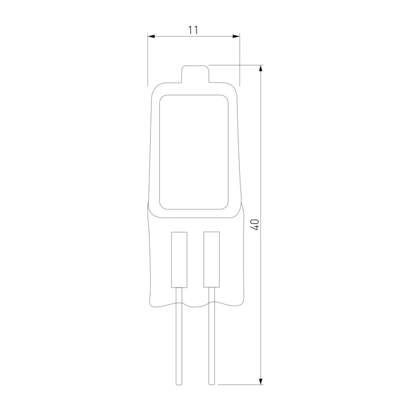 Галогенная лампа 35W G4 BХ105 Elektrostandard 3