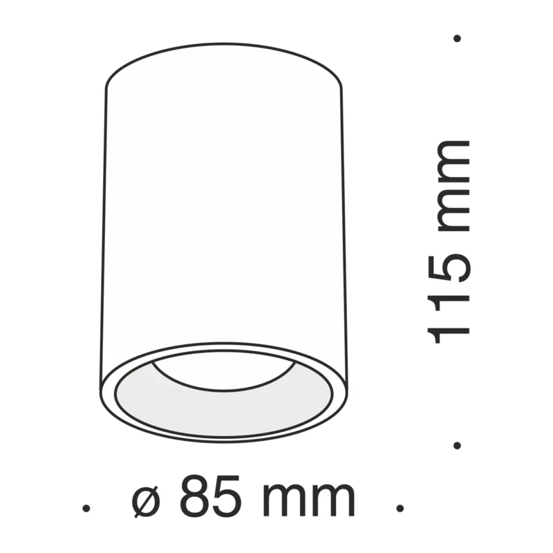 Потолочный светильник Изящность / Slim 1*GU10 10 Вт Maytoni C012CL-01W 6