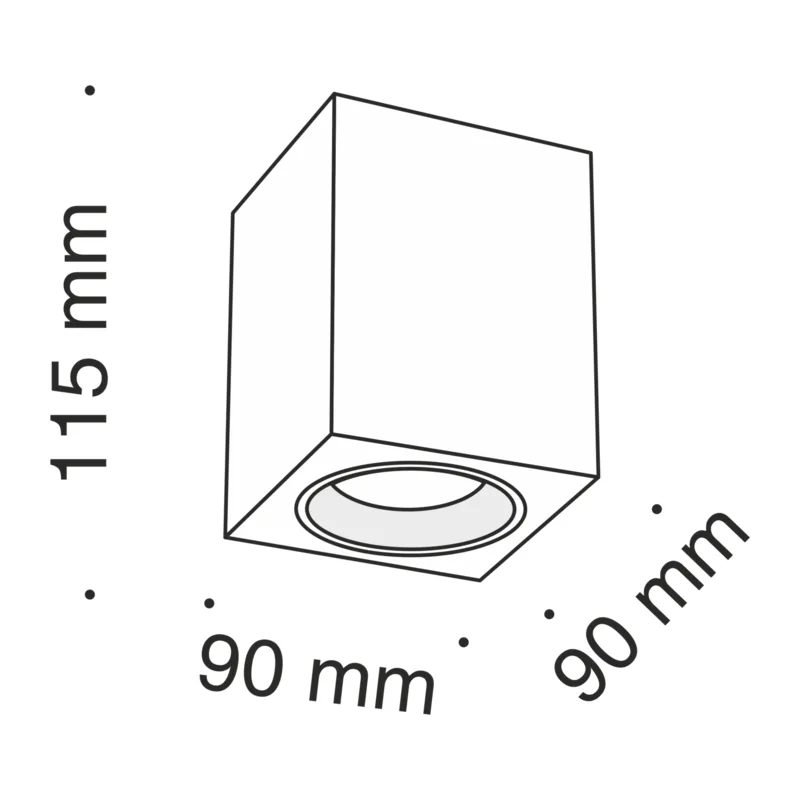 Потолочный светильник Изящность / Slim 1*GU10 10 Вт Maytoni C013CL-01W 5