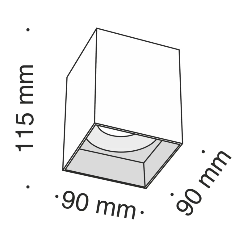 Потолочный светильник Изящность / Slim 1*GU10 10 Вт Maytoni C015CL-01W 8