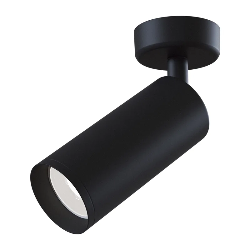 Потолочный светильник Фокус / Focus 1*GU10 10 Вт Maytoni C017CW-01B 2