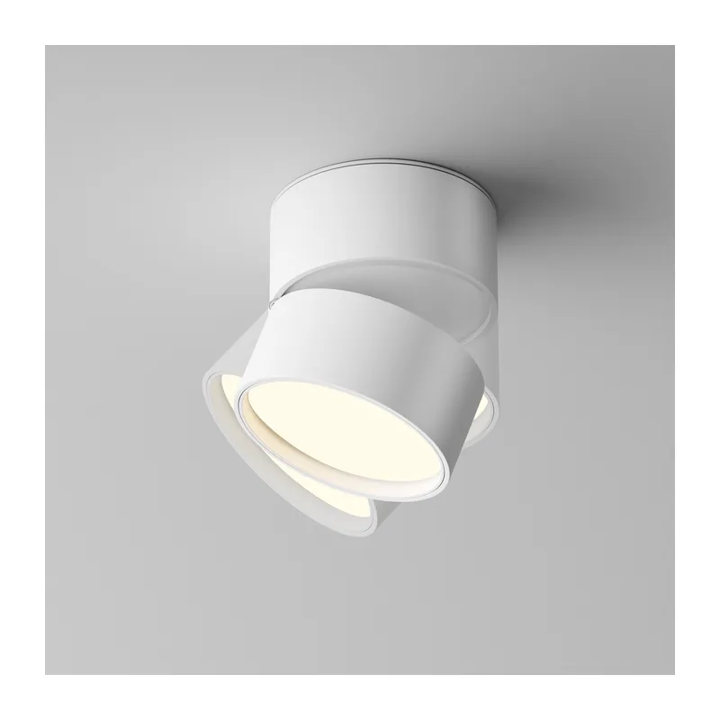 Потолочный светильник Онда / Onda 12 Вт 3000 К 120° Maytoni C024CL-12W3K-W-1 9