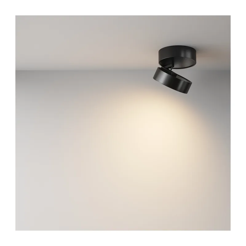 Потолочный светильник Онда / Onda 18 Вт 3000 К 120° Maytoni C024CL-18W3K-B-1 3