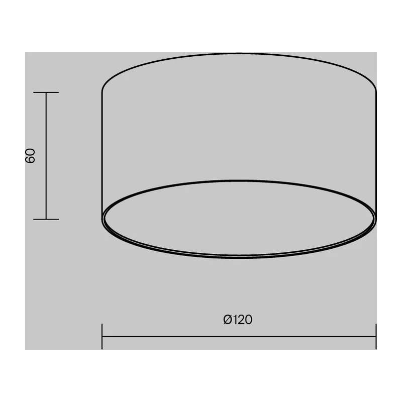 Потолочный светильник Зон / Zon 12 Вт 3000 К 120° Maytoni C032CL-12W3K-RD-B 8