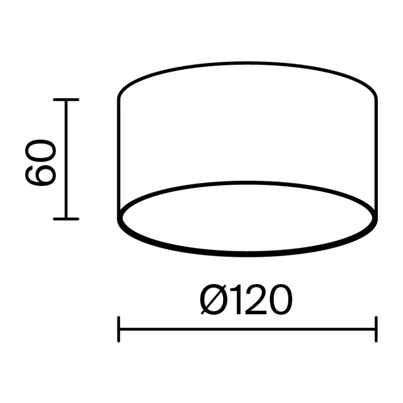 Потолочный светильник Зон / Zon 12 Вт 3000 К 120° Maytoni C032CL-12W3K-RD-B 5