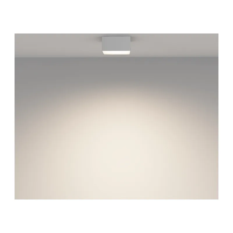 Потолочный светильник Зон / Zon 12 Вт 3000 К 120° Maytoni C032CL-12W3K-SQ-W 4