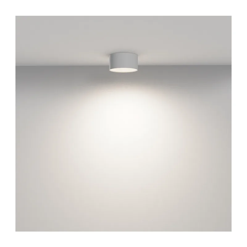 Потолочный светильник Зон / Zon 12 Вт 4000 К 120° Maytoni C032CL-12W4K-RD-W 4