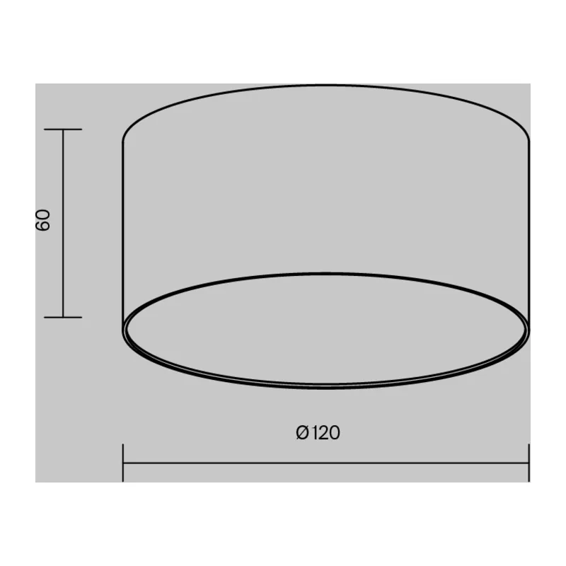 Потолочный светильник Зон / Zon 12 Вт 4000 К 120° Maytoni C032CL-12W4K-RD-W 7