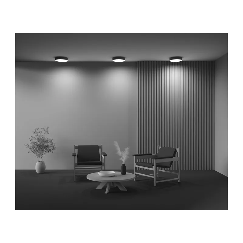 Потолочный светильник Зон / Zon 36 Вт 3000 К 120° Maytoni C032CL-36W3K-RD-B 7