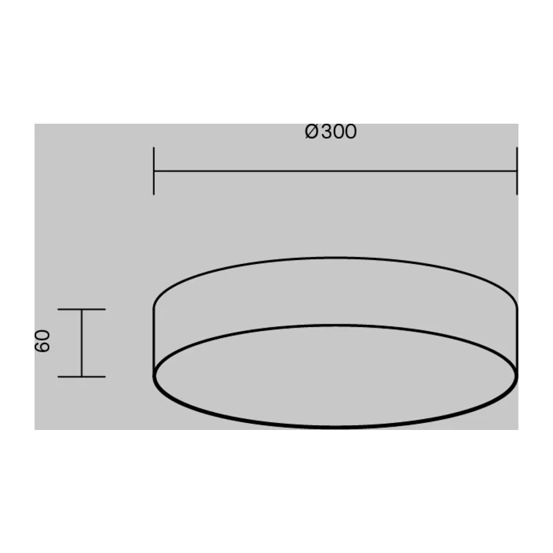 Потолочный светильник Зон / Zon 36 Вт 3000 К 120° Maytoni C032CL-36W3K-RD-W 8