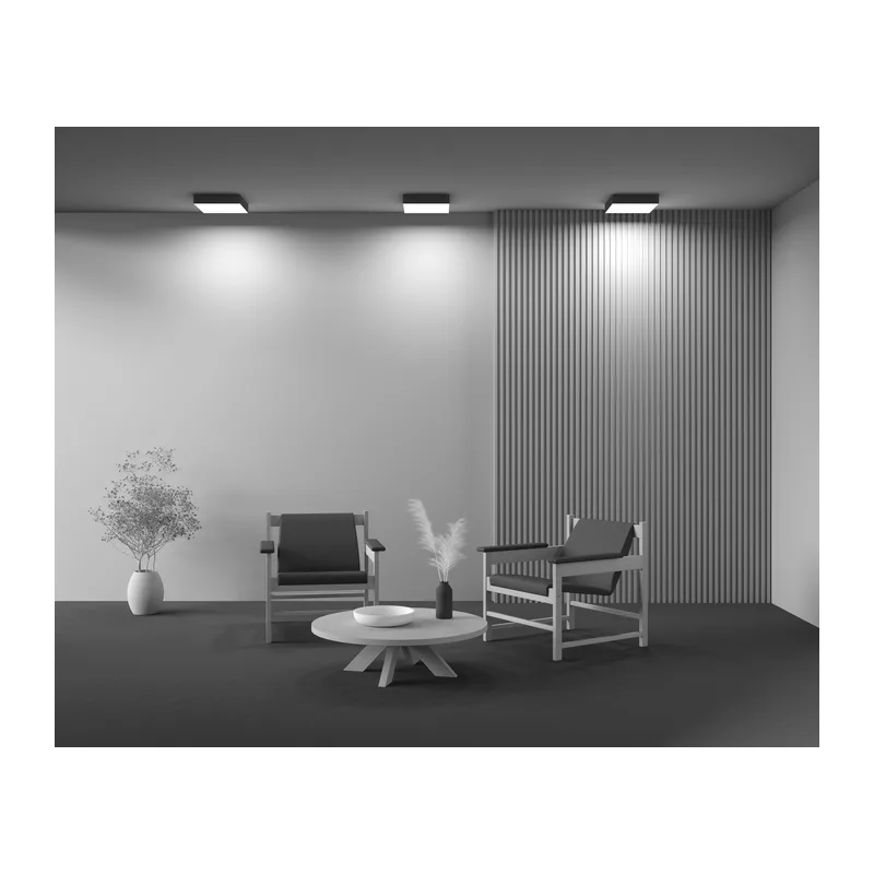 Потолочный светильник Зон / Zon 36 Вт 3000 К 120° Maytoni C032CL-36W3K-SQ-B 7