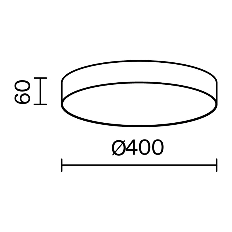 Потолочный светильник Зон / Zon 45 Вт 3000 К 120° Maytoni C032CL-45W3K-RD-MG 7