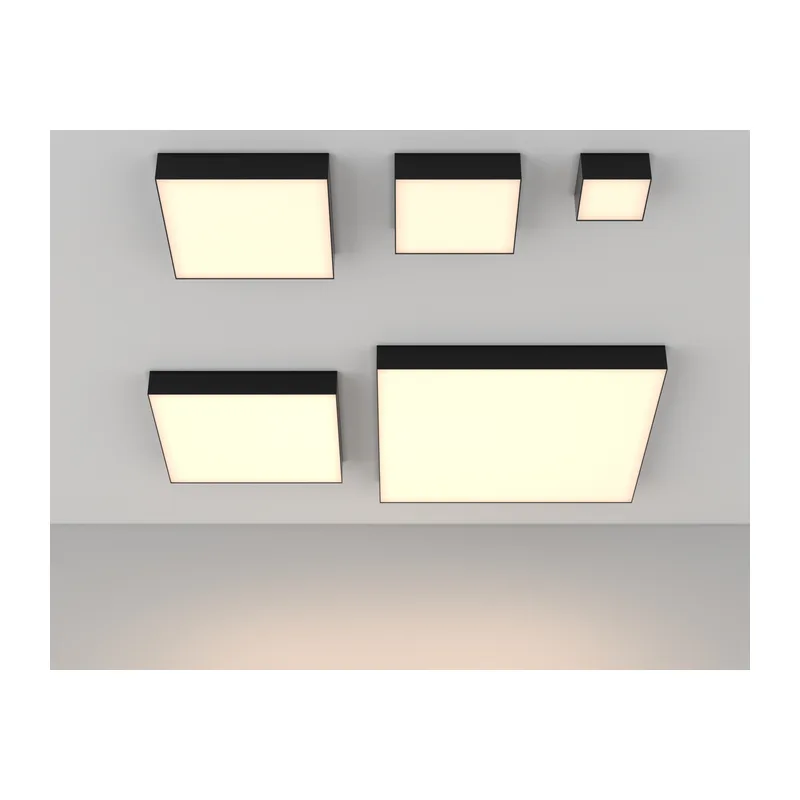 Потолочный светильник Зон / Zon 45 Вт 3000 К 120° Maytoni C032CL-45W3K-SQ-B 9