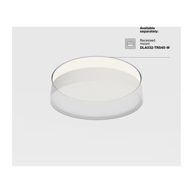 Потолочный светильник Зон / Zon 45 Вт 4000 К 120° Maytoni C032CL-45W4K-RD-MG 2
