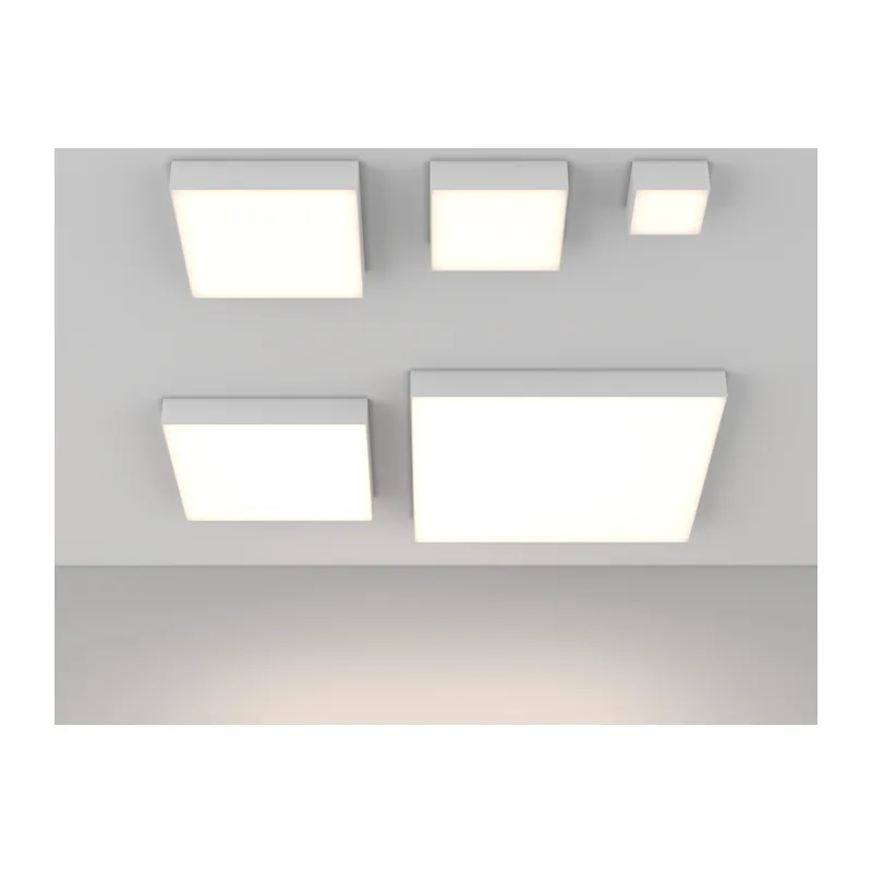 Потолочный светильник Зон / Zon 45 Вт 4000 К 120° Maytoni C032CL-45W4K-SQ-W 9