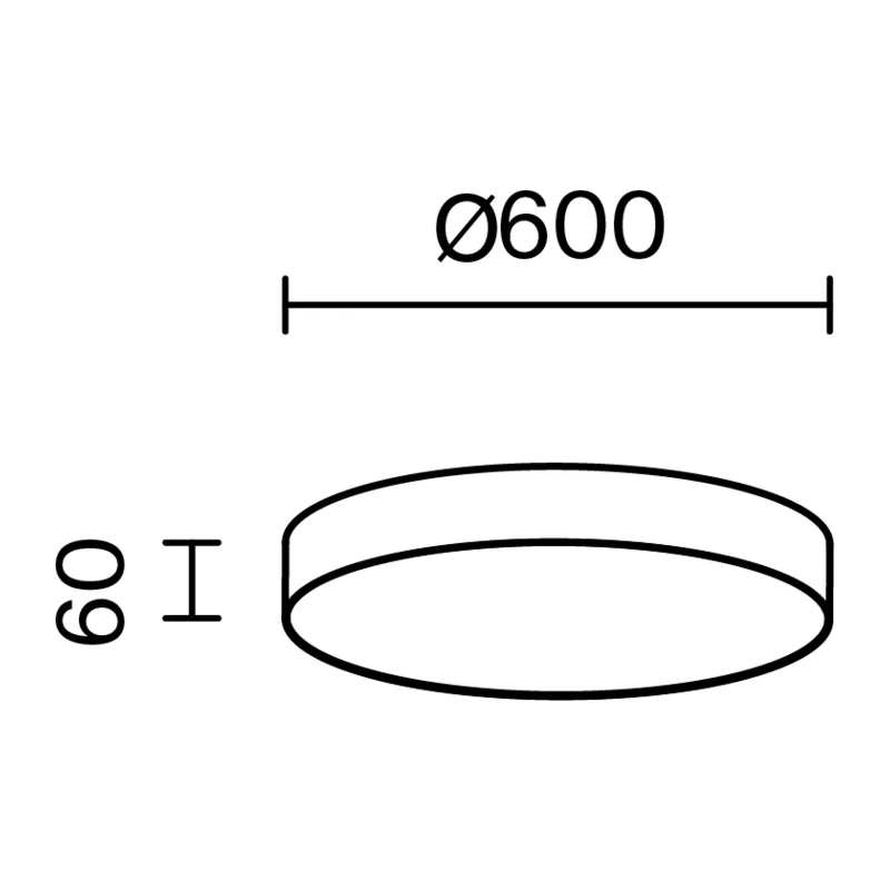 Потолочный светильник Зон / Zon 90 Вт 3000 К 120° Maytoni C032CL-90W3K-RD-MG 10