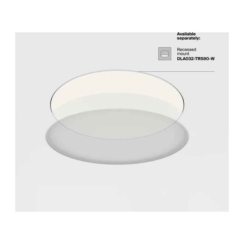 Потолочный светильник Зон / Zon 90 Вт 4000 К 120° Maytoni C032CL-90W4K-RD-W 11