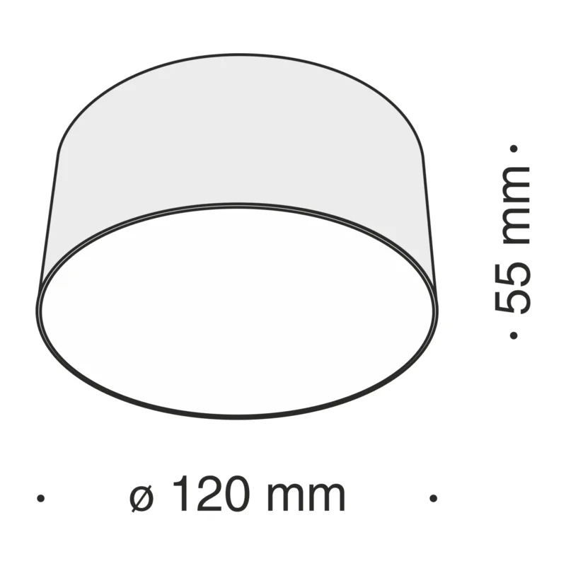 Потолочный светильник Зон / Zon 12 Вт 4000 К 120° Maytoni C032CL-L12W4K 3