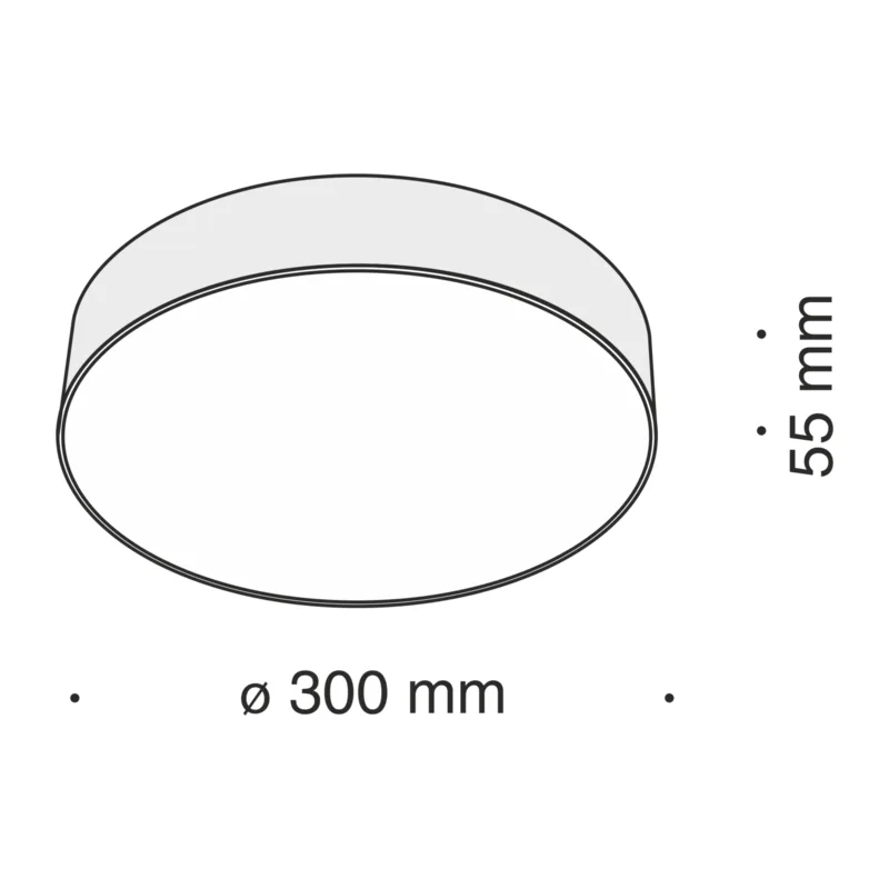 Потолочный светильник C032CL-L43W4K - 35 Вт LED Voltega 3
