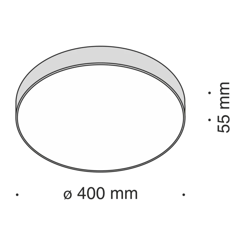 Потолочный светильник C032CL-L48W4K - 45 Вт LED Voltega 5