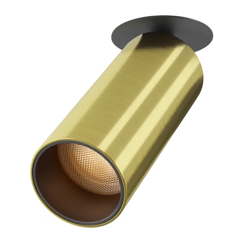 Встраиваемый светильник Фокус / FOCUS LED 12 Вт 2700 К 50° Maytoni C053CL-L12W2.7K-W-BS
